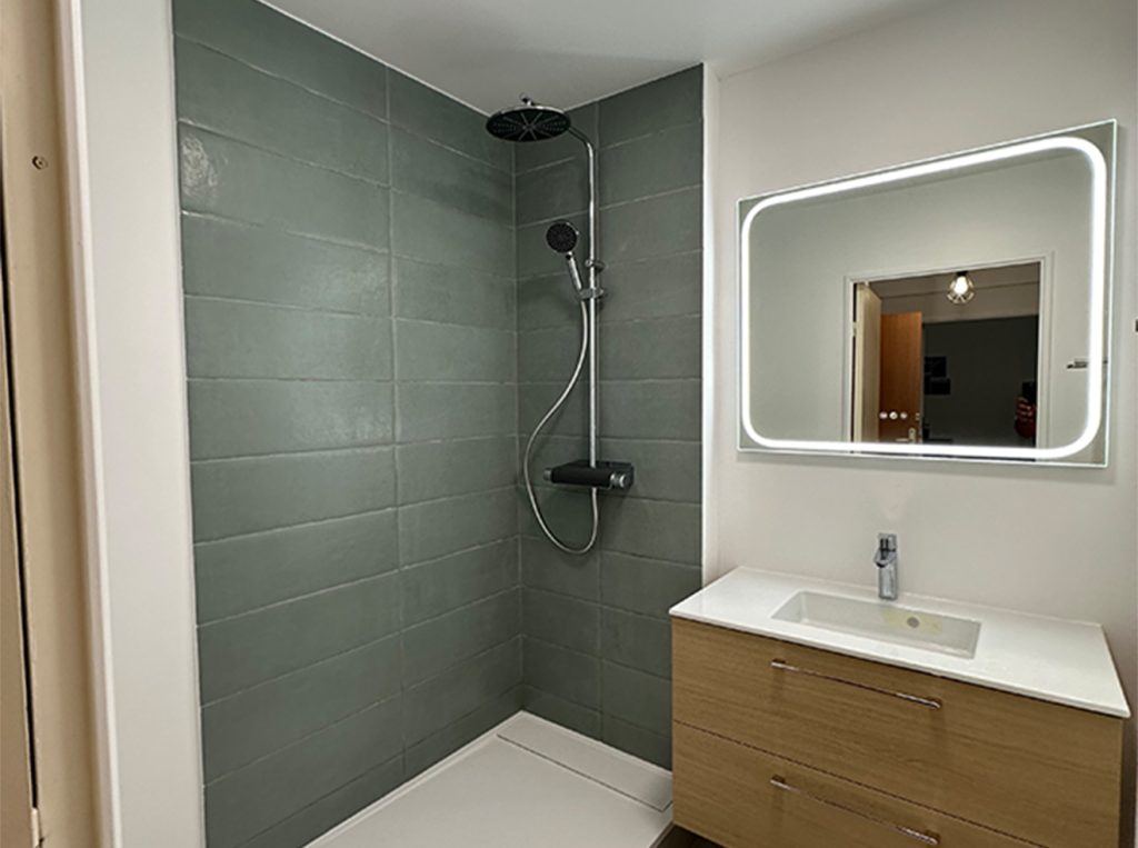 rénovation de salle de bain à 92