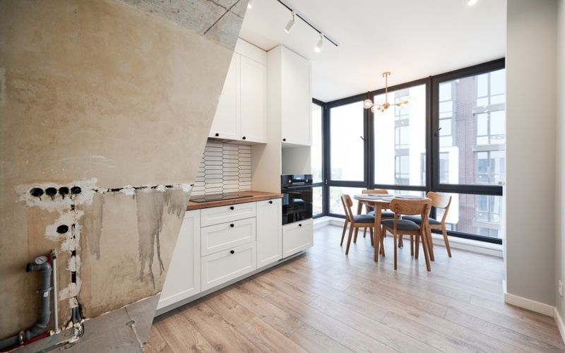 Rénover petite cuisine : exemple avant/après d'un aménagement moderne en appartement à Paris